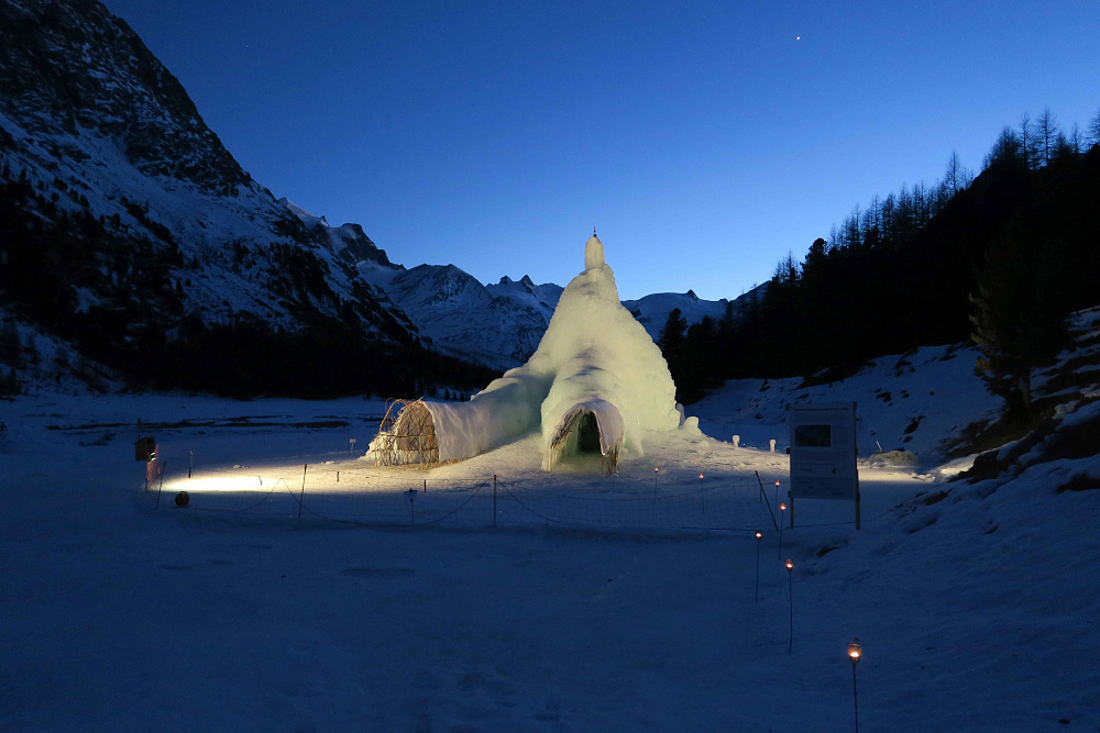 Ice Stupa - Val Roseg